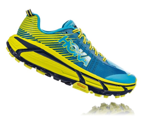 Hoka One One EVO Mafate 2 Mens UK - Blue Trail Running Shoes - WBPTV3716